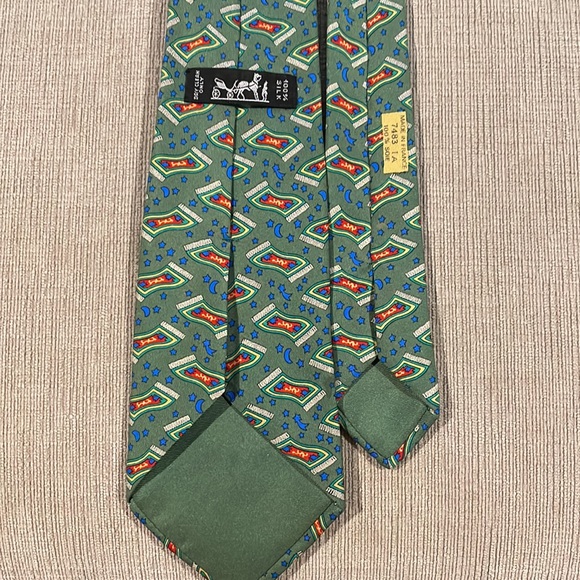 Magic Carpet Hermes Silk Tie - Picture 2 of 5